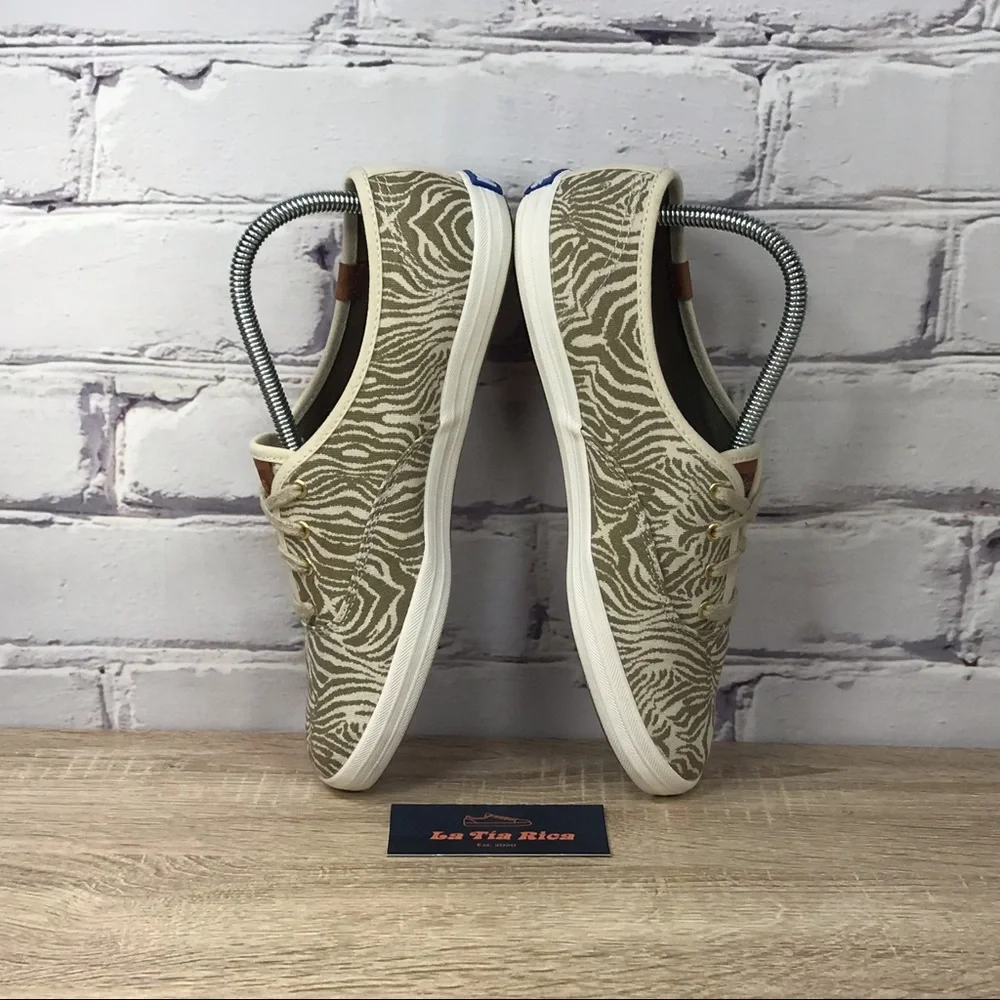Keds Champion Tiger Animal Print Canvas Sneakers - Picture 5 of 8